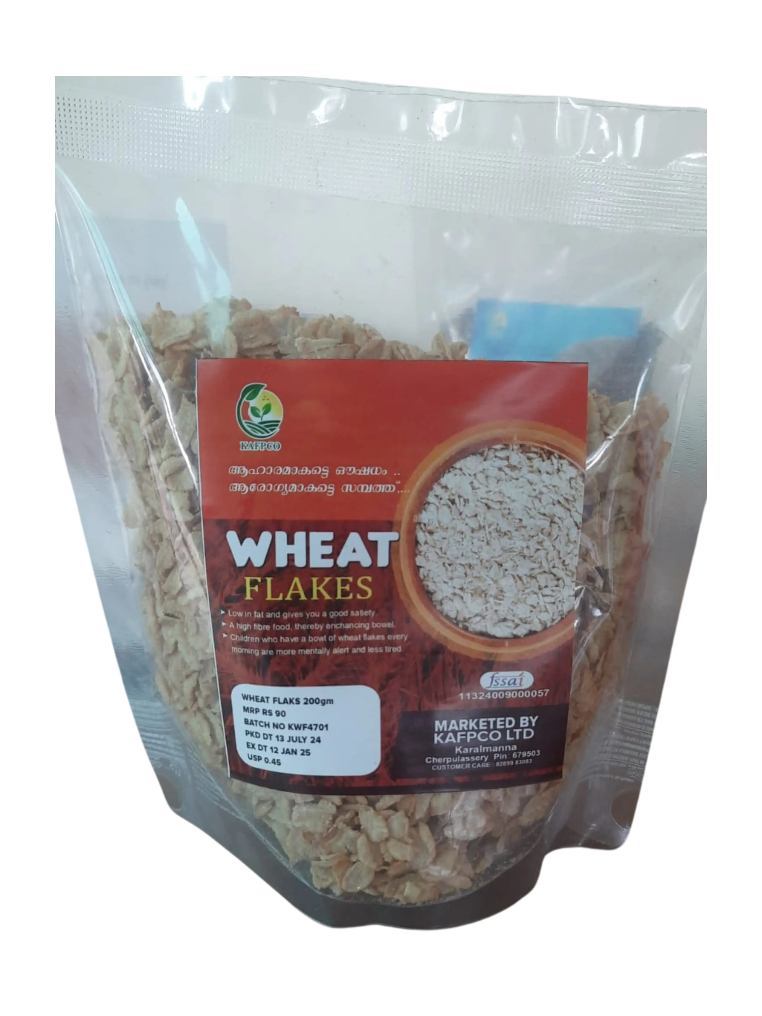 Wheat flakes